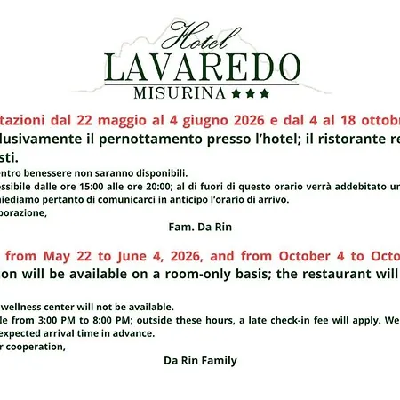 Lavaredo 3* מיזורינה